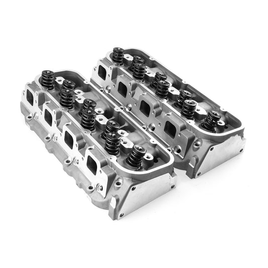 Chevy BBC 396 305cc 119cc Solid Flat Assembled Cylinder Heads