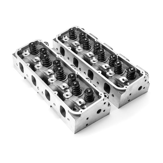 Ford 302 351C Cleveland 220cc 64cc Solid Flat Assembled Cylinder Heads