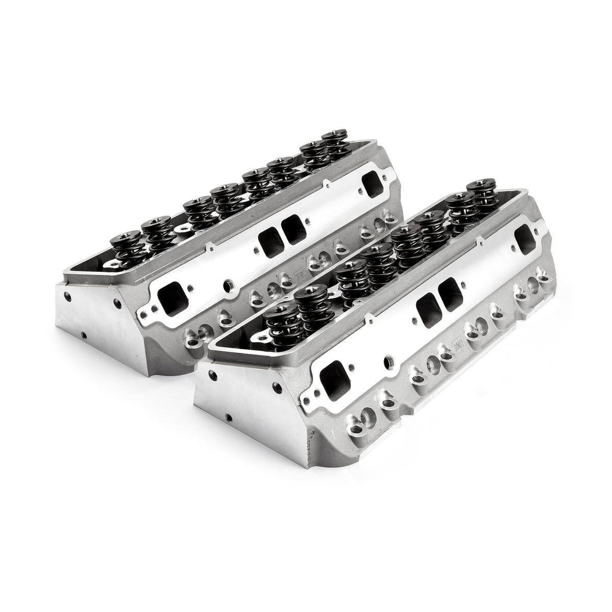 Chevy SBC 350 190cc 64cc Straight Hydraulic Flat Assembled Cylinder Heads