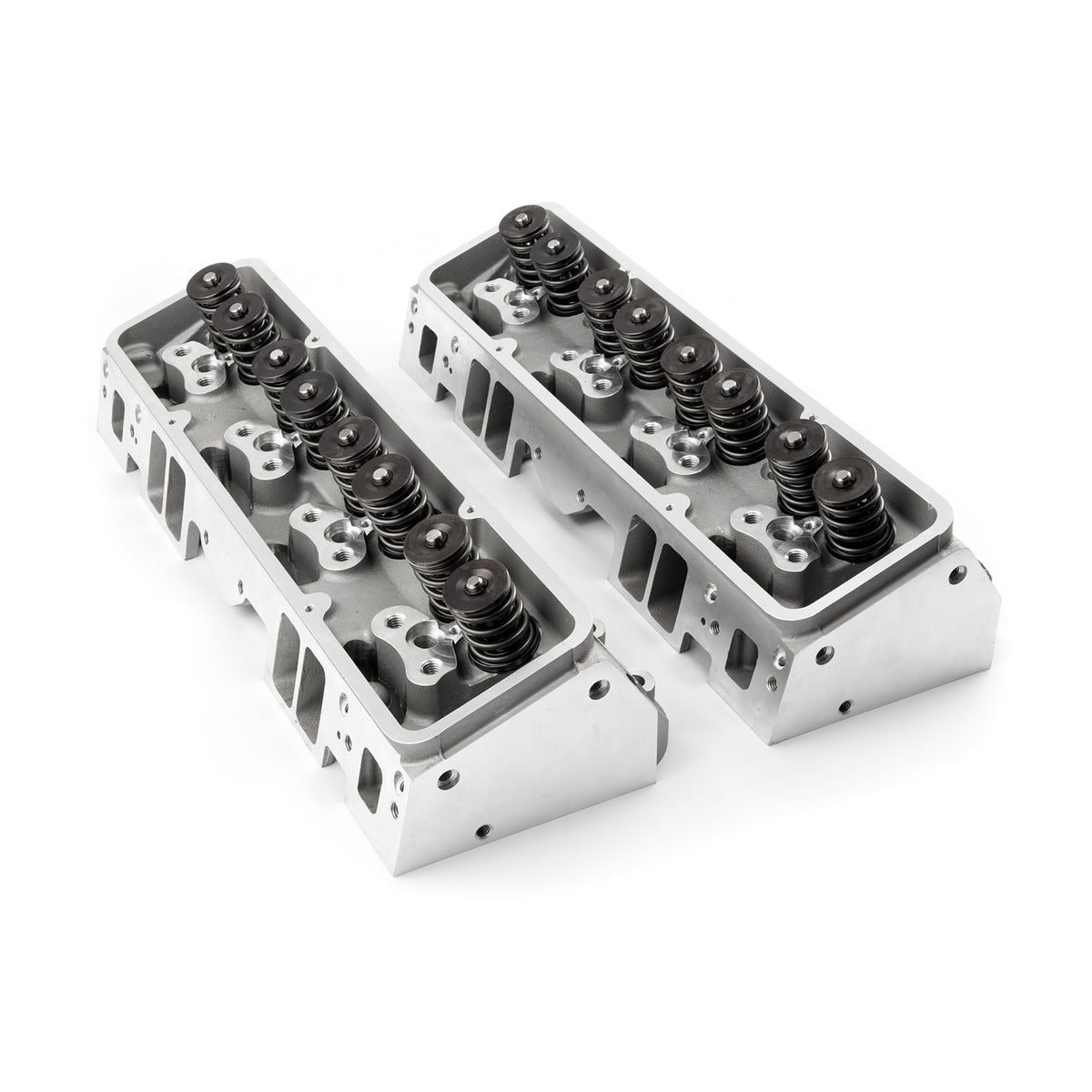 Chevy SBC 350 190cc 64cc Straight Hydraulic Flat Assembled Cylinder Heads