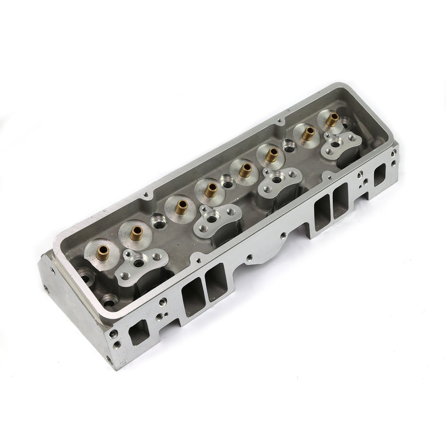 Culata de aluminio desnuda angular para Chevy SBC 350 (205 cc, 64 cc)