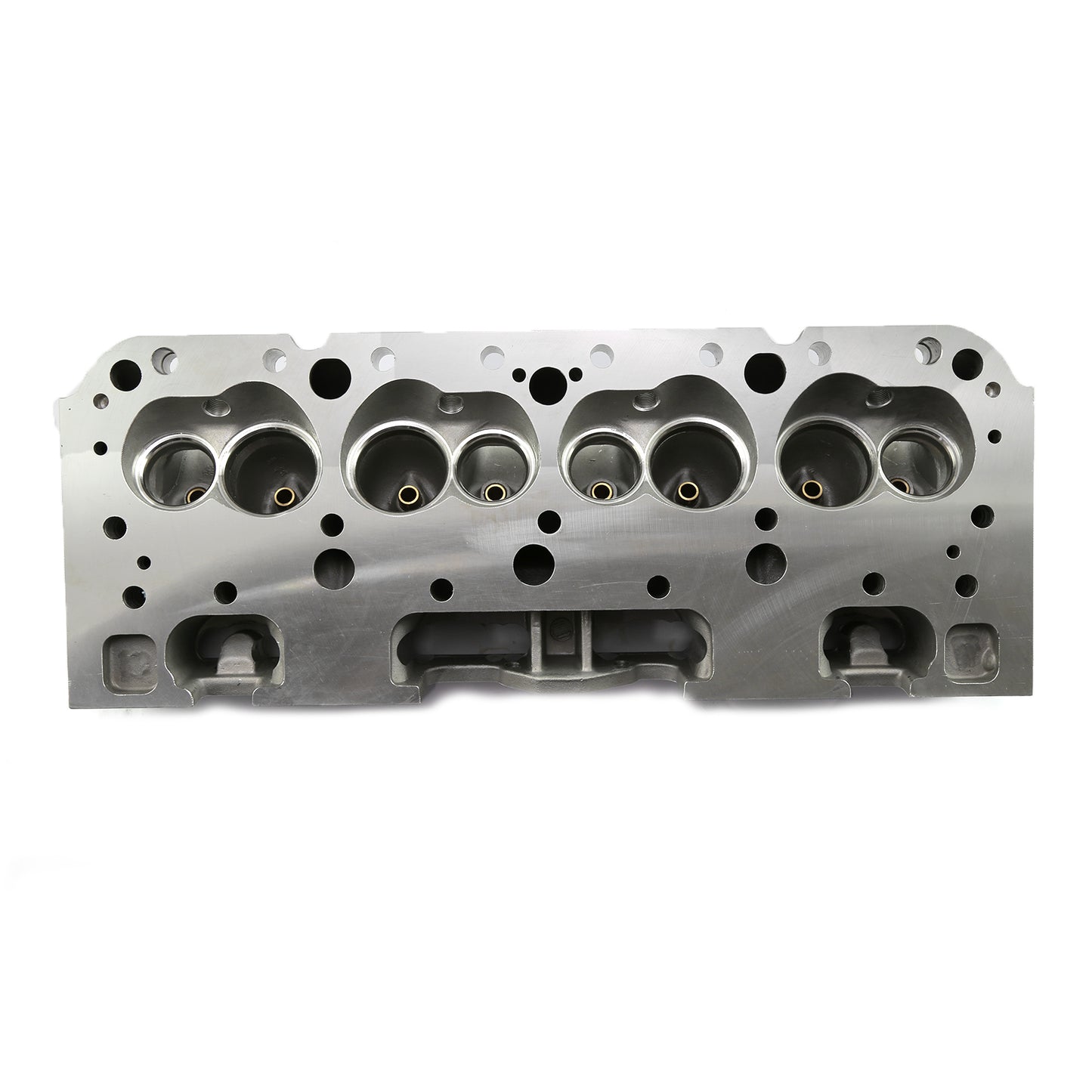 Culata de aluminio desnuda angular para Chevy SBC 350, 190 cc y 64 cc
