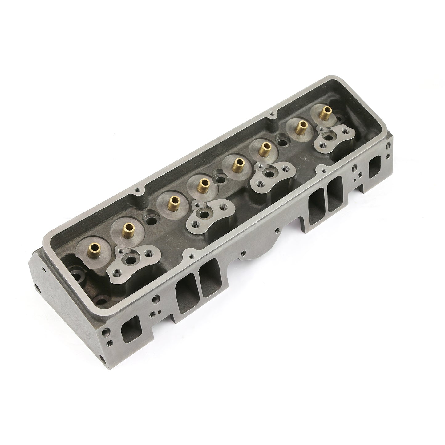 Culata desnuda de hierro fundido recta para Chevy SBC 350, 175 cc, 59 cc