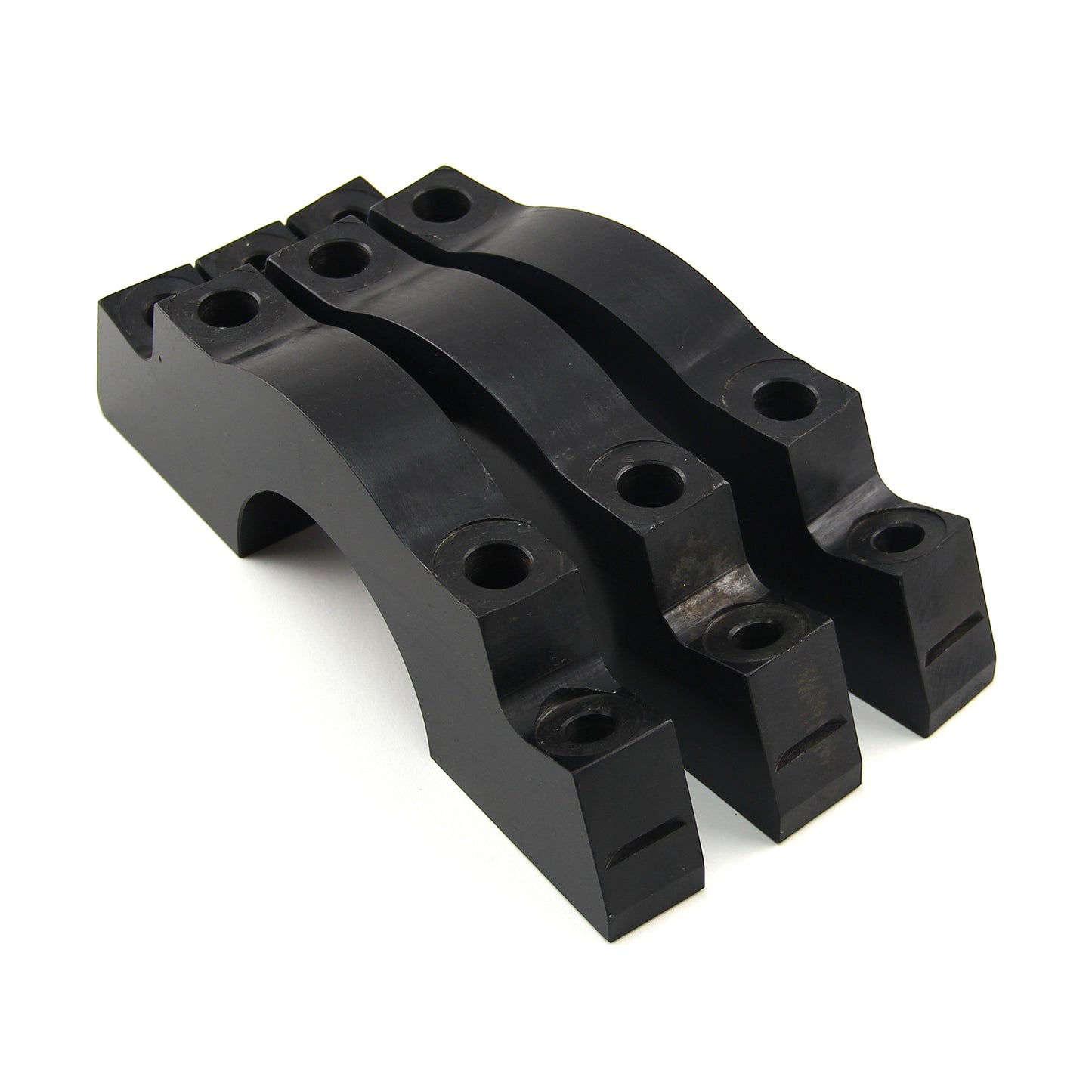 Ford 351W Windsor OEM 2 Bolt to 4 Bolt Splayed Billet Steel Main Caps