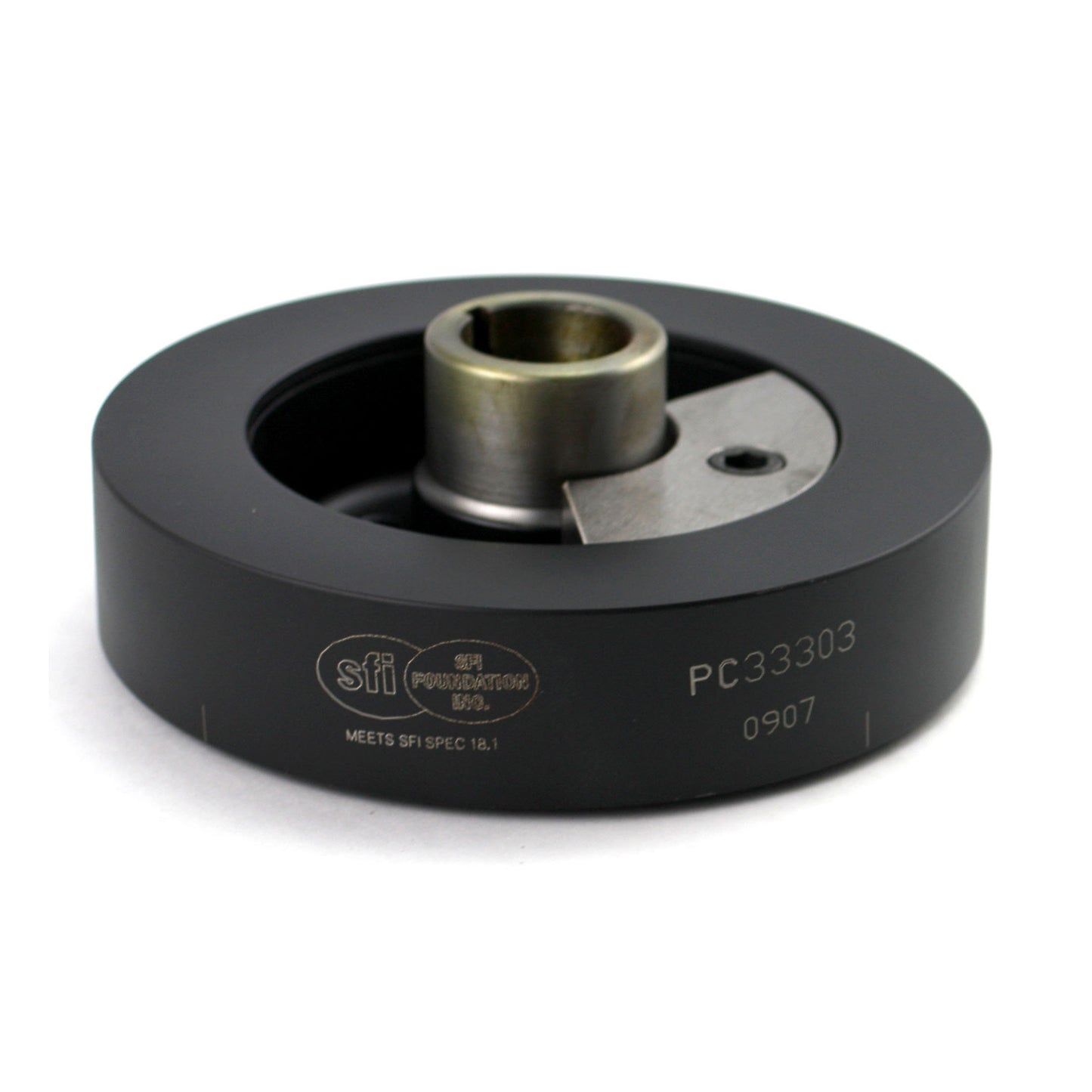 Amortiguador externo balanceado de 6.610" para Chevy 383 400, balanceador armónico SFI 18.1