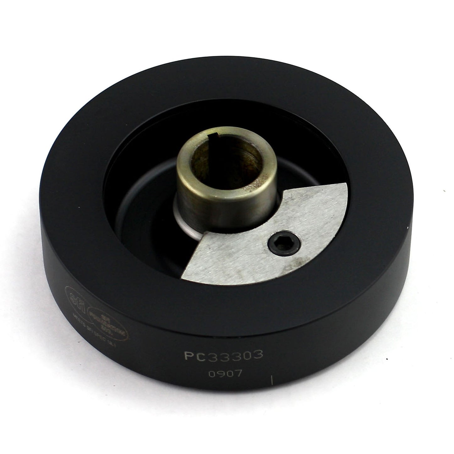 Amortiguador externo balanceado de 6.610" para Chevy 383 400, balanceador armónico SFI 18.1