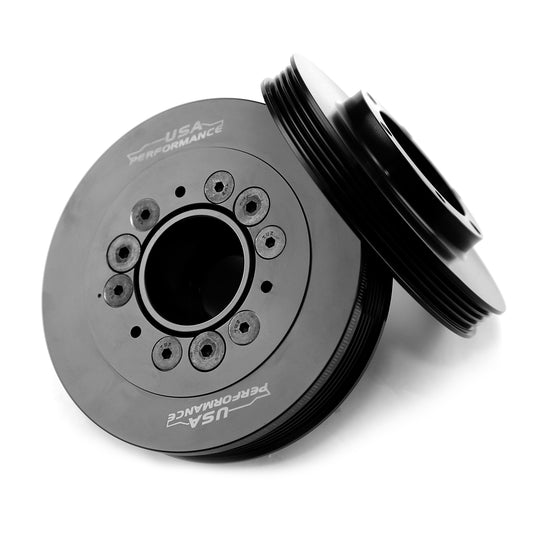 Amortiguador balanceador armónico de submarcha SFI 18.1 para Chevy GM LS de 6.780" y 10 % de reversa