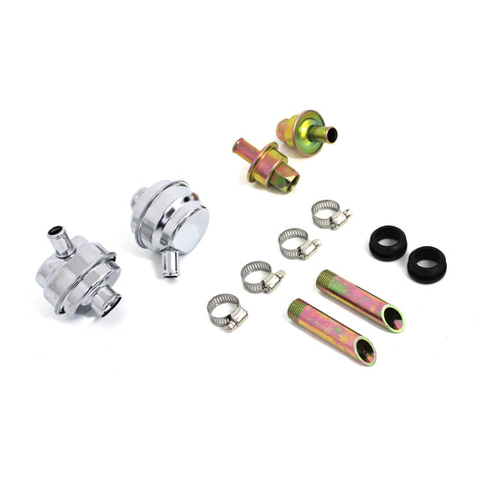 Universal Crankcase Pressure Evacuation System
