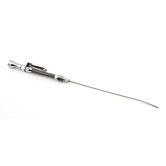 Chevy SBC 1955-79 Flexible Braided Engine Oil Dipstick