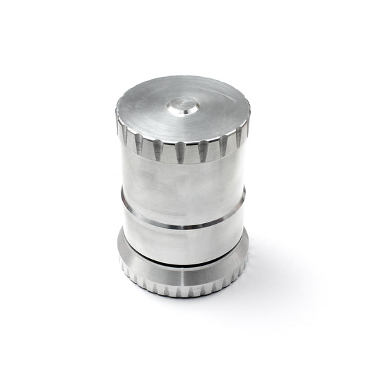 Filtro de aceite lavable de aluminio billet para GM Chevy, elemento de acero inoxidable e imán