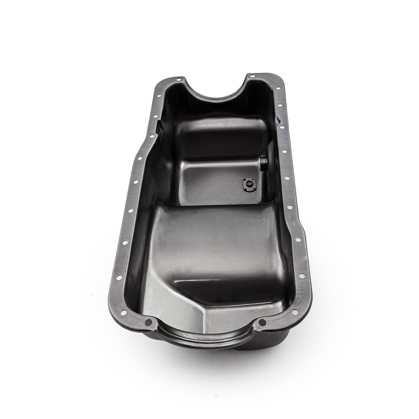 Cárter de aceite sin revestimiento de doble cárter para Ford SB 289 302 Windsor Fox Body