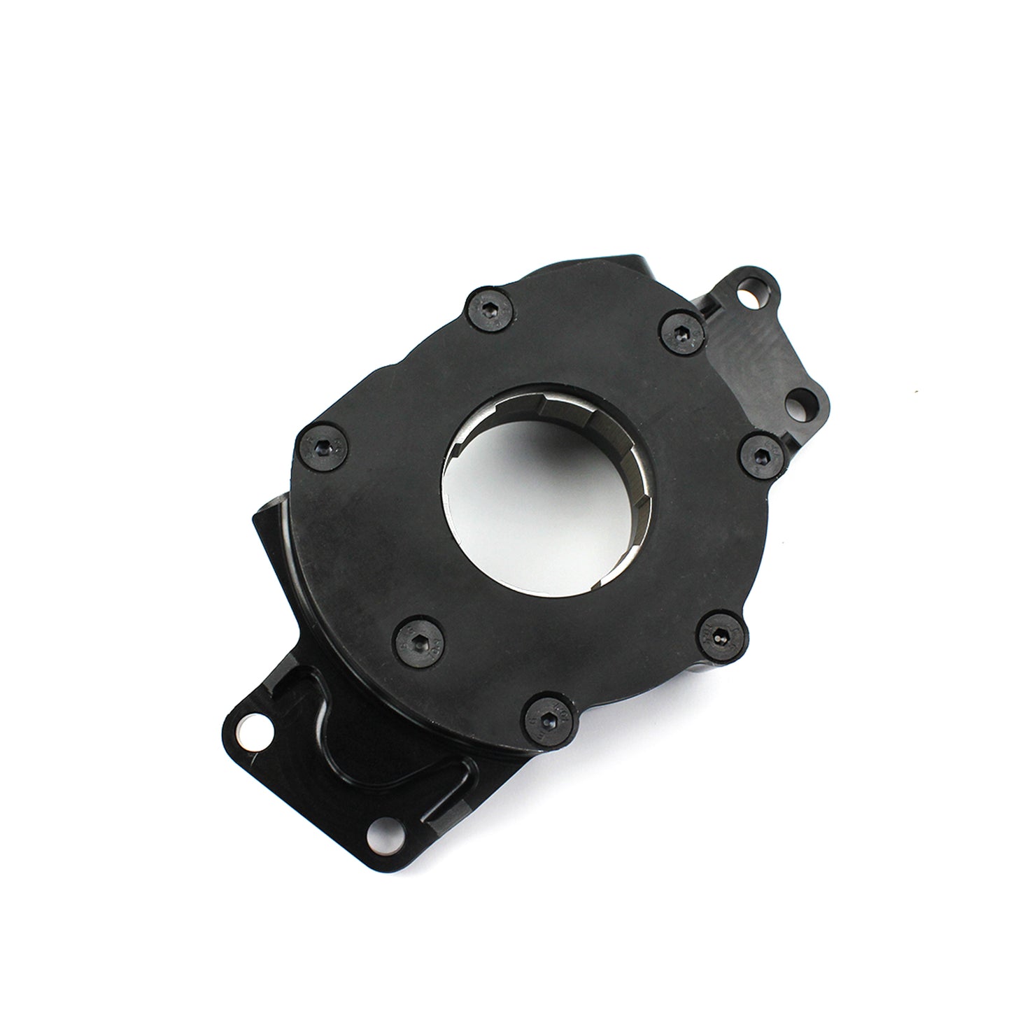 Bomba de aceite de aluminio billet para Chevy GM LS1 LS2 LS3 LS6 con engranajes billet 4340