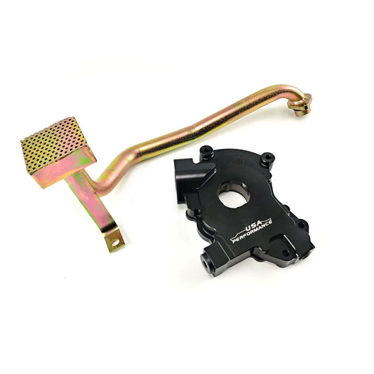 Bomba de aceite modular Ford de aluminio billet de 4,6 l y 5,4 l con engranajes billet 4340 y tubo de captación