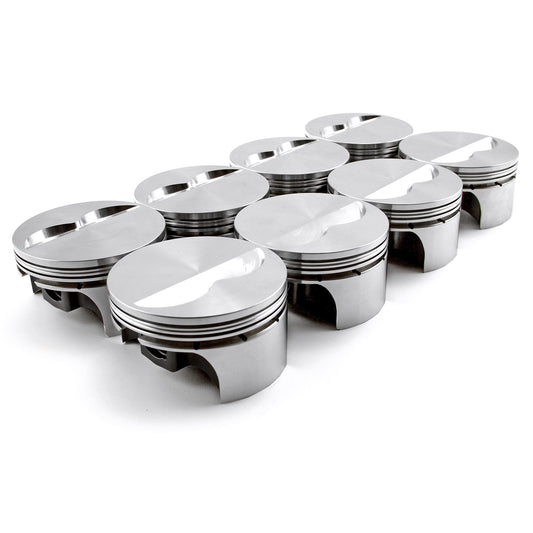 Pistones forjados de tapa plana para Chevy SBC 383 ci, 6,0", 4,03", 1,125" y 0,927"