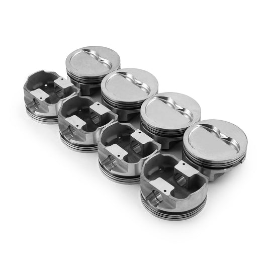 Chevy 400 427 Ford 351W Windsor 4.125" 1.015" Dished -16cc Forged Pistons
