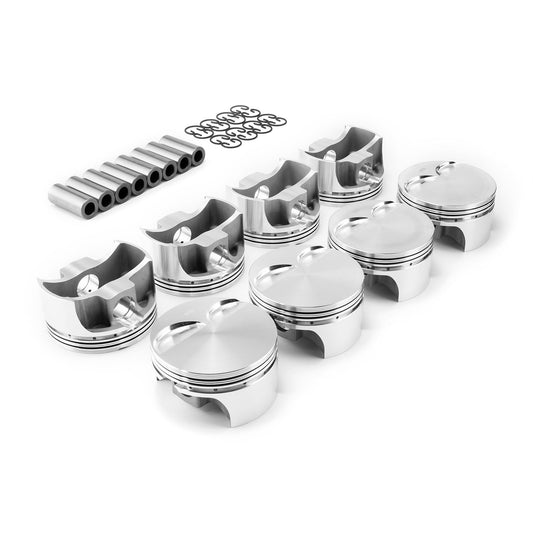 Chevy LS1 3.905" Bore 1.115" .927" Flat Top Forged Pistons