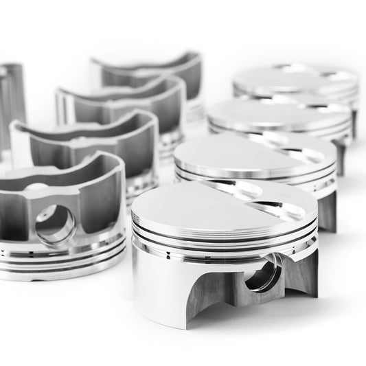 Pistones forjados de tapa plana de 3,905" y 1,115" para Chevy LS1.