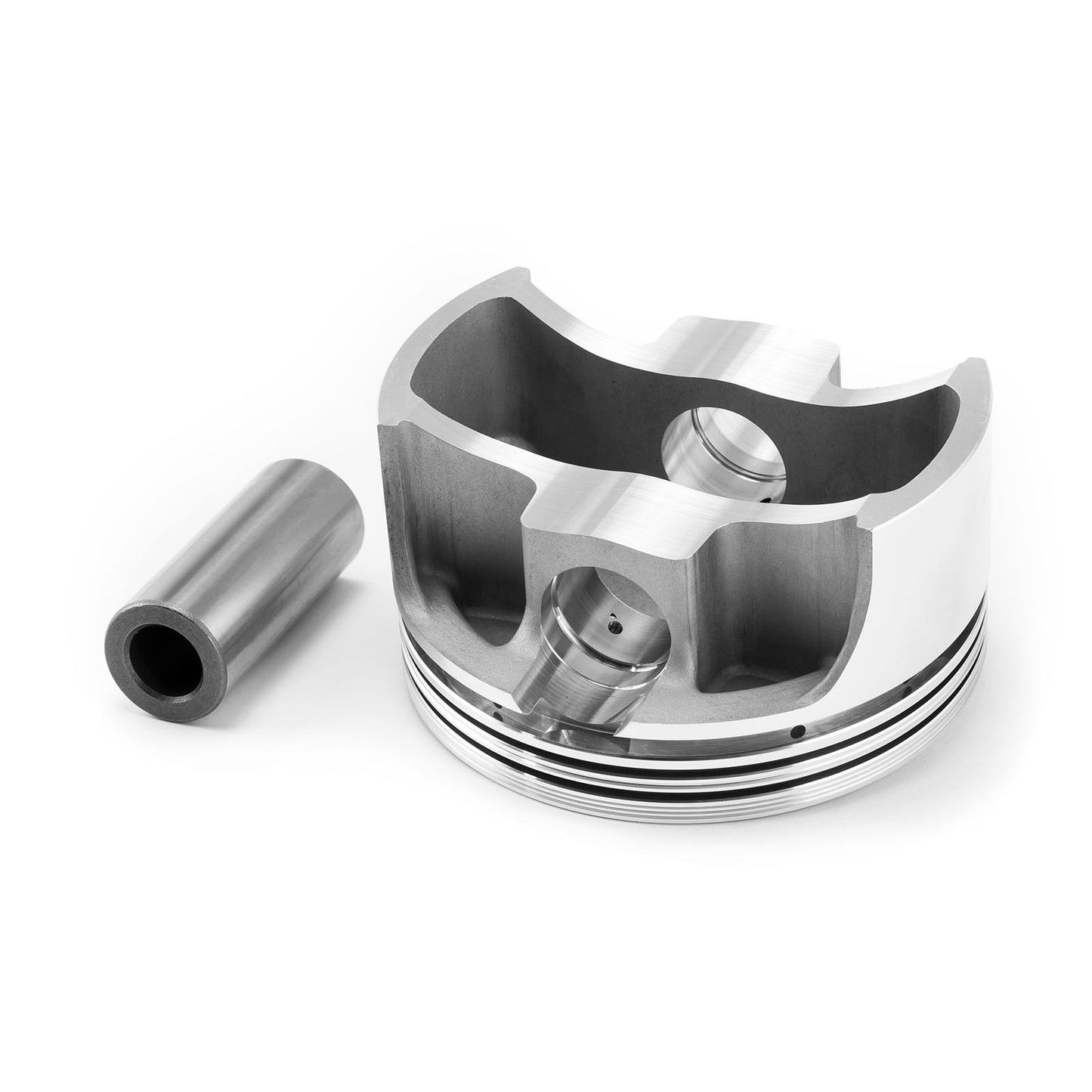Pistones forjados de tapa plana de 4.065" y 1.065" para Chevy LS3.