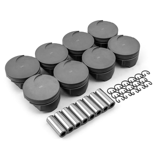 Pistones de pistón plano de 4.030" 1.100" 0.927" para Ford 302, 351C, 383, 393 y 408 [revestidos]