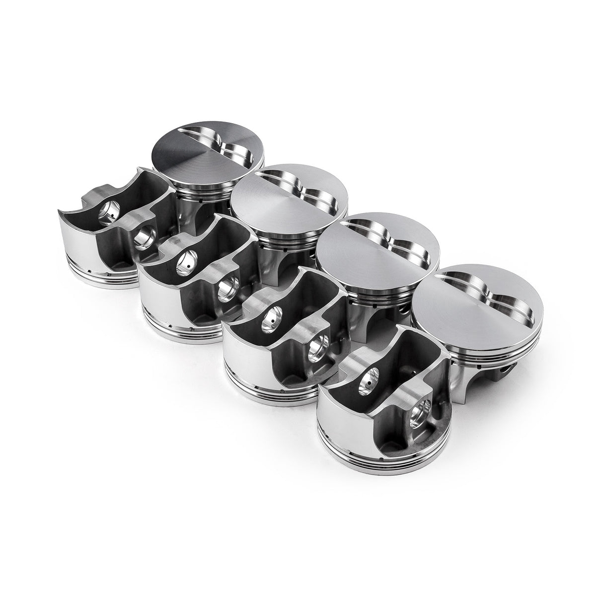 Pistones forjados de tapa plana para Chevy SBC 383 ci, 5.7", 4.020", 1.425" y 0.927"