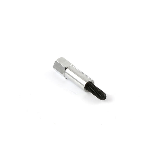 1" Chrome Valve Cover Mini Hex Bolt Nut - w/ 1/4 Stud (Individual)