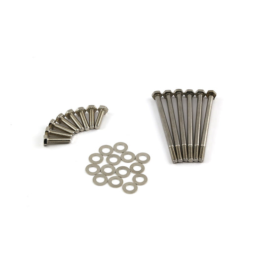 Pernos de tapa de válvula de acero inoxidable de 5" con rosca de 1/4" (largos)