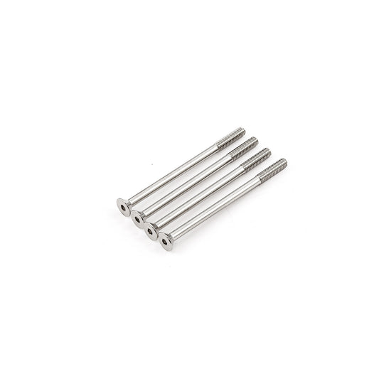Pernos de tapa de válvula de cabeza Allen de acero de 4" con rosca de 1/4 (cortos)