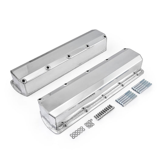 Oldsmobile 350 400 425 455 Fabricated Valve Covers - Polished