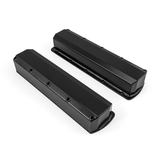 Oldsmobile 350 400 425 455 Fabricated Valve Covers - Black