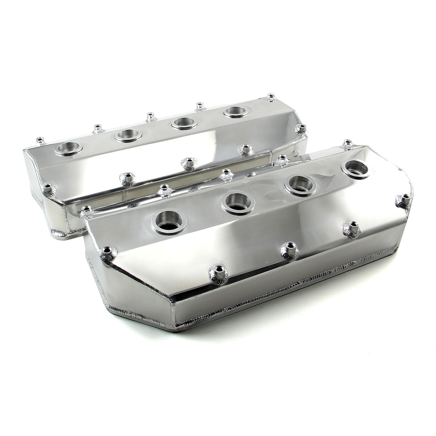 Tapas de válvulas fabricadas anodizadas para cabezal de combustible superior Hemi 426 modelo tardío AJ Stg V