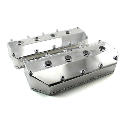 Tapas de válvulas fabricadas anodizadas para cabezal de combustible superior Hemi 426 modelo tardío AJ Stg V