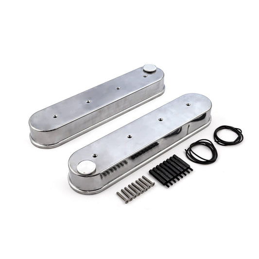 Tapas de válvulas de aluminio fundido para Chevy LS1, LS2, LS3, LS6 y LS7 (sin soportes de bobina)