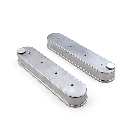Tapas de válvulas de aluminio fundido para Chevy LS1, LS2, LS3, LS6 y LS7 (sin soportes de bobina)