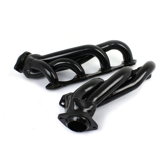 Colectores de escape negros para Ford SB 289 302 351 Windsor Mustang 1979-93