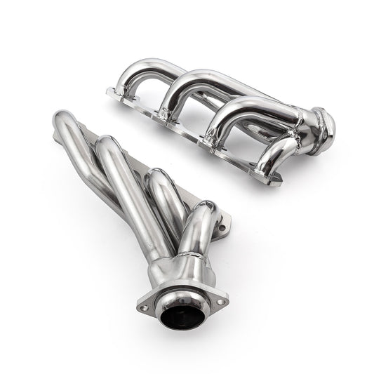 Colectores de escape cortos con revestimiento cerámico para Ford SB 289 302 351w Mustang 1979-93