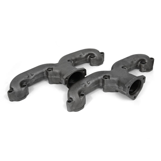 Colectores de escape Rams Horn para Chevy SBC 350 Corvette 1962-63 con descarga central de 2,5"