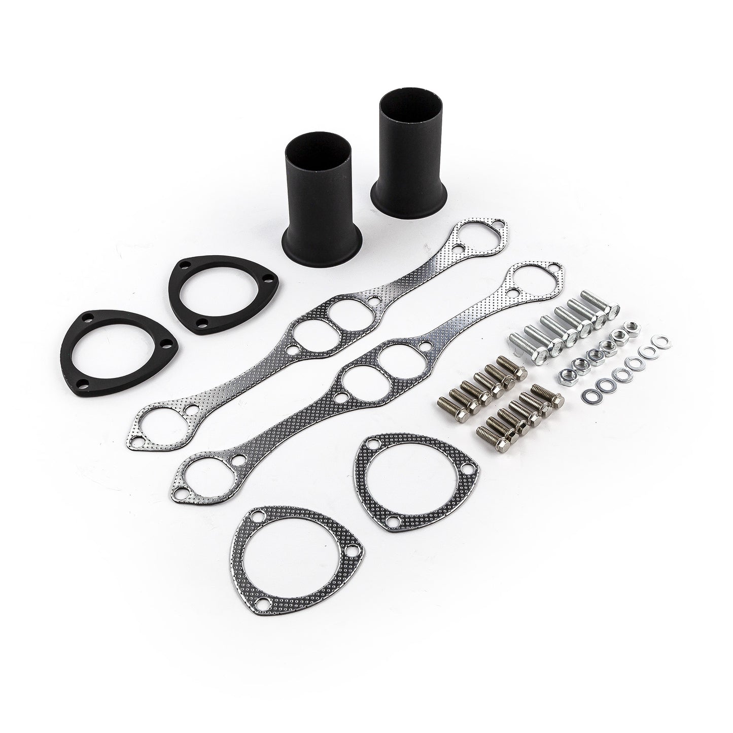 Colectores de escape negros para Chevy SBC 350 Chevelle Camaro 1967-81