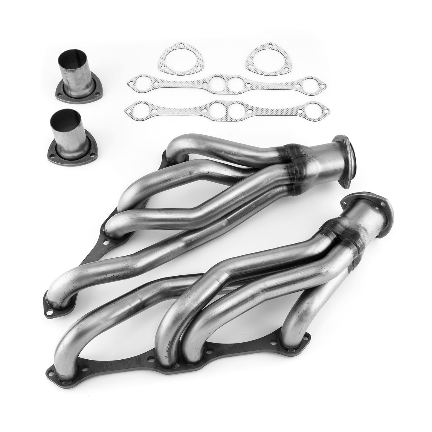 Colectores de escape de acero crudo para Chevy SBC 350 Chevelle Camaro 1967-81