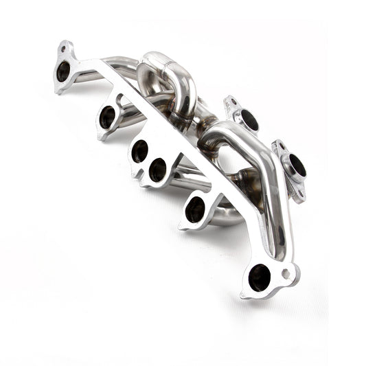 Colectores de escape de acero inoxidable para Jeep Cherokee Wrangler 4.0L 2000-06