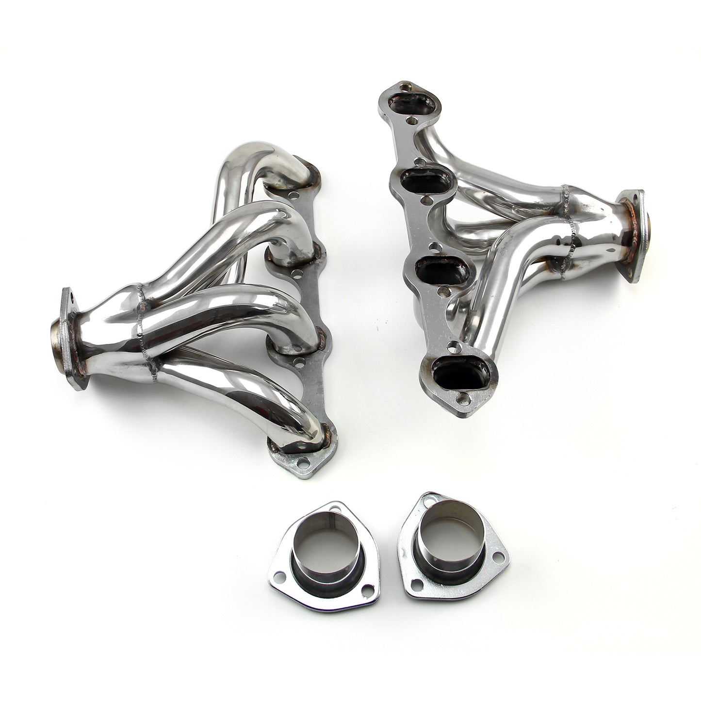 Ford SB 289 302 351 Windsor Block Huggers Stainless Steel Exhaust Headers
