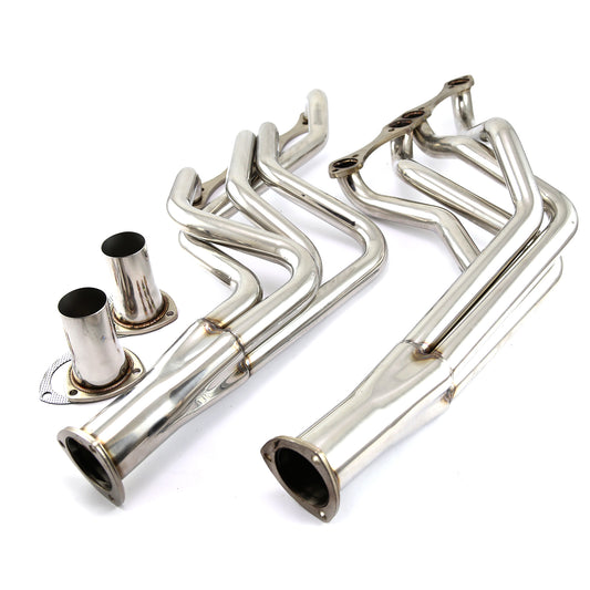 Colectores de escape de acero inoxidable para Chevy SBC 350 (1965-89)