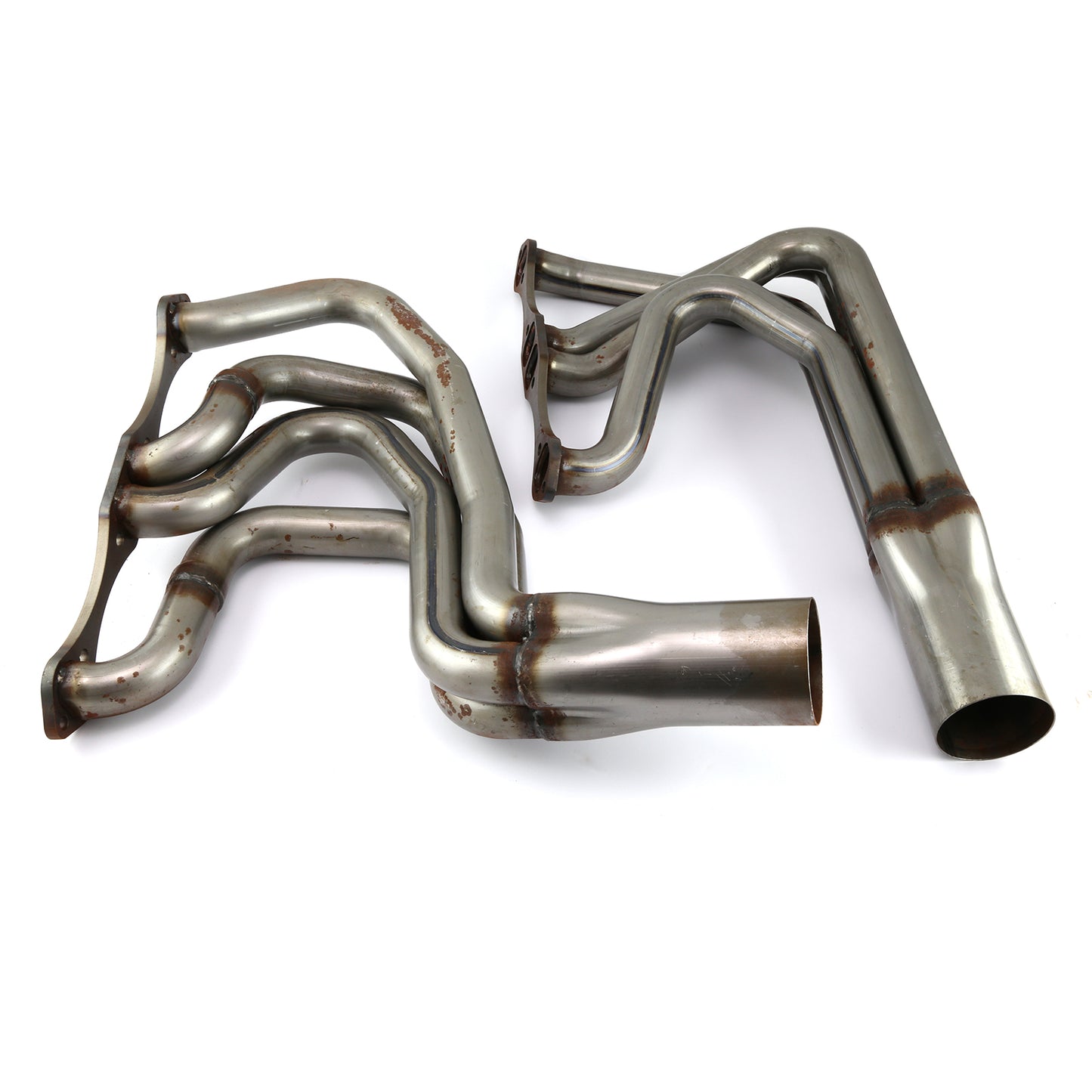 Chevy SBC 350 IMCA MODIFIED Mild Steel Exhaust Headers - RAW