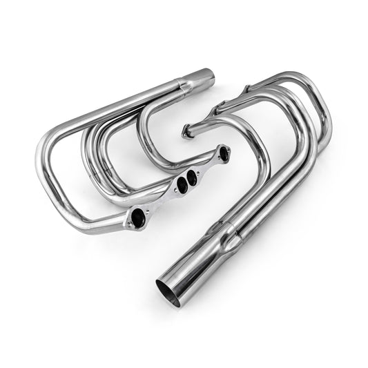 Colectores de escape de acero inoxidable para Chevy SBC 350 Classic T-Bucket Street Rod
