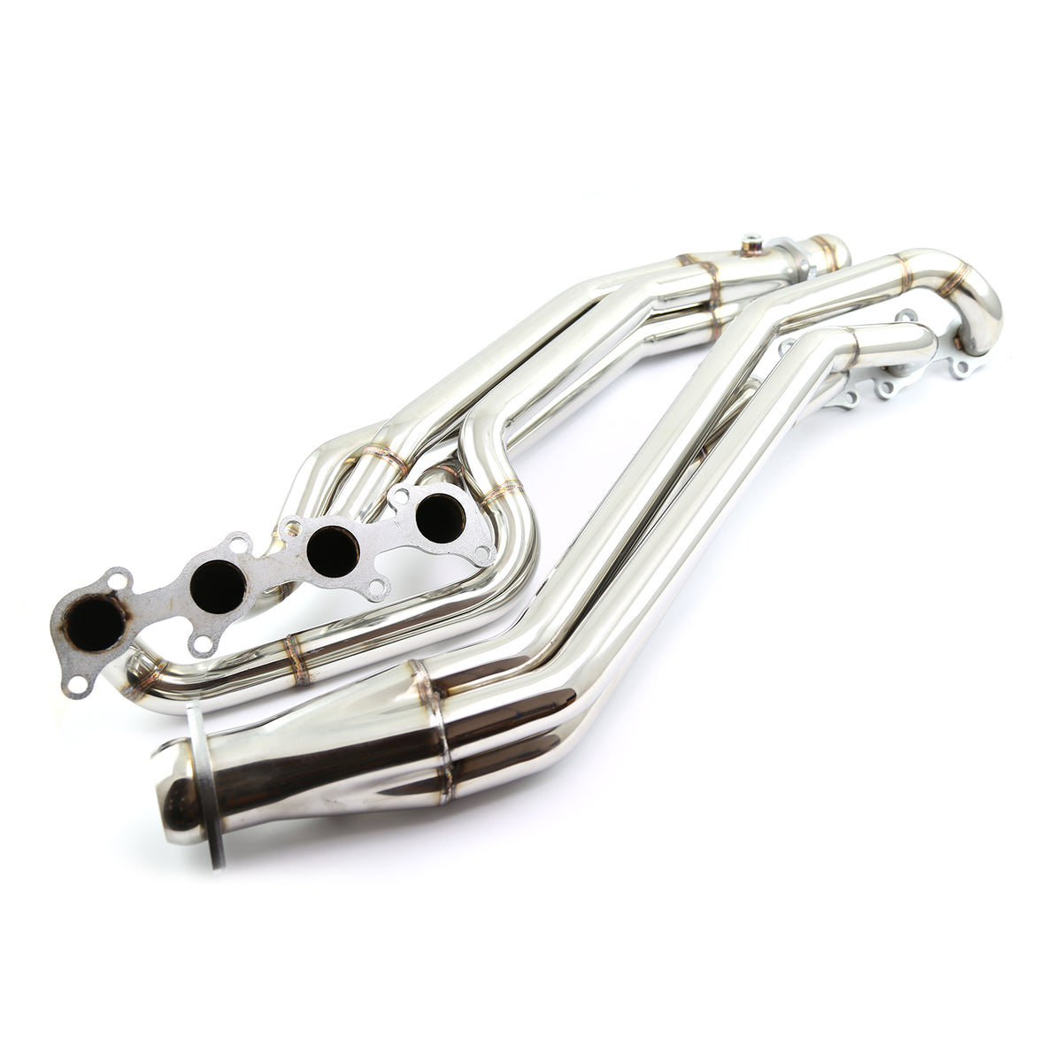 Colector de escape de acero inoxidable de tubo largo para Ford Mustang 2011-2013