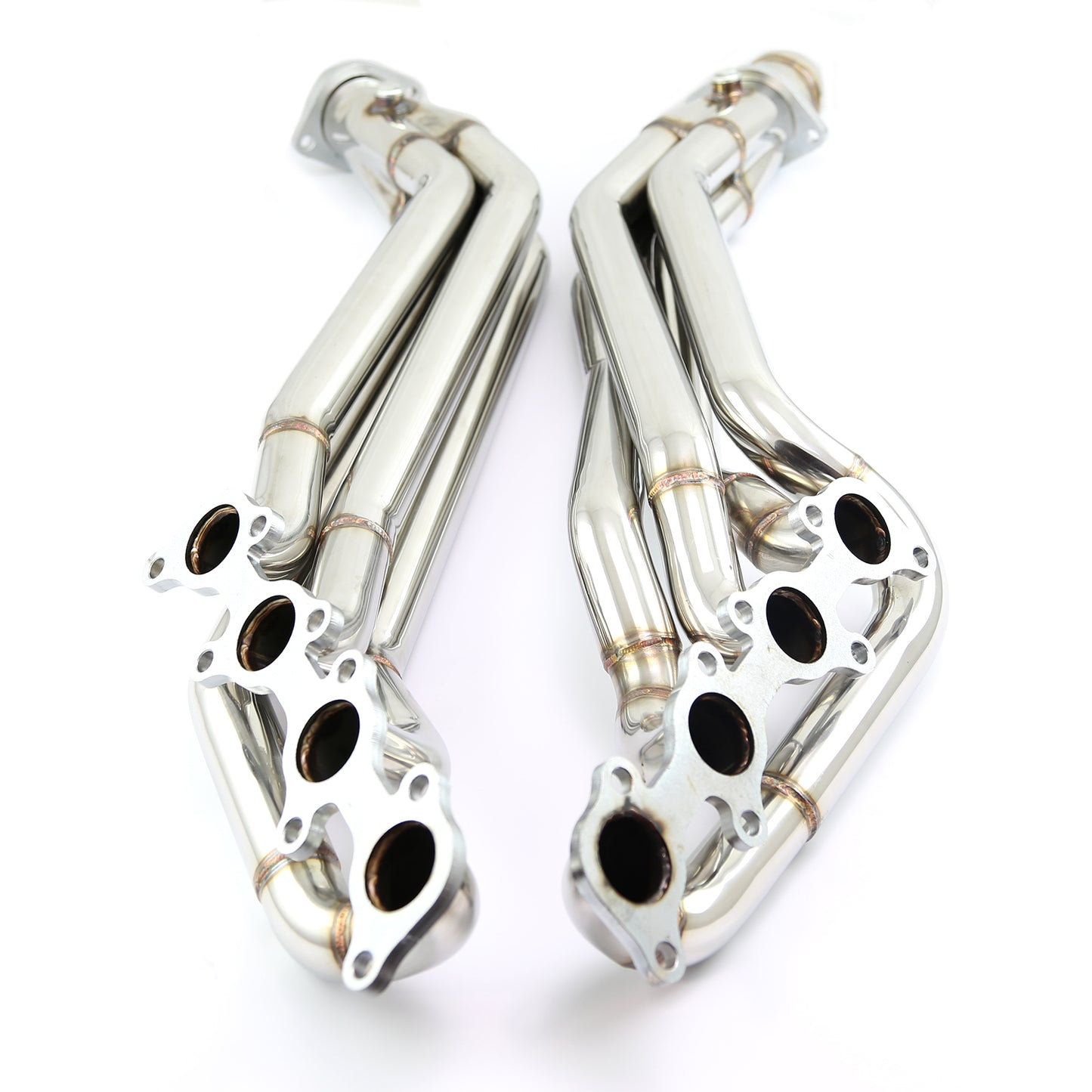 Colector de escape de acero inoxidable de tubo largo para Ford Mustang 2011-2013