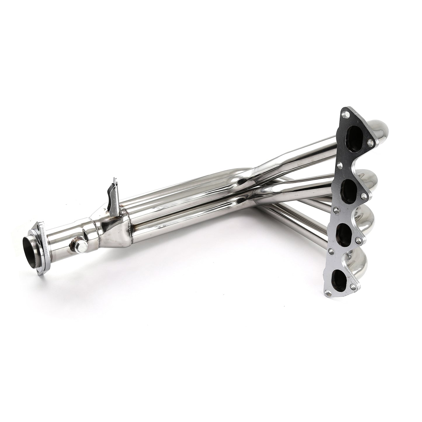 Compatible con Honda Civic 1.6 SI/DEL SOL DOHC VTEC 2001-05, cabezal de acero inoxidable 4 en 1