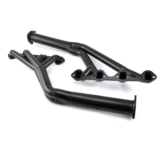 Colectores de escape negros Tri-Y para Ford SB 289 302 351W Mustang 1964-70