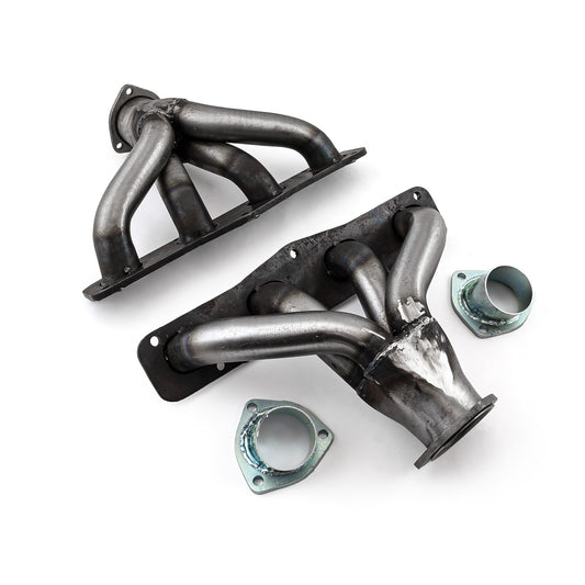 Chrysler Hemi 331 392 1 3/4" Tubing Block Hugger Raw Steel Headers