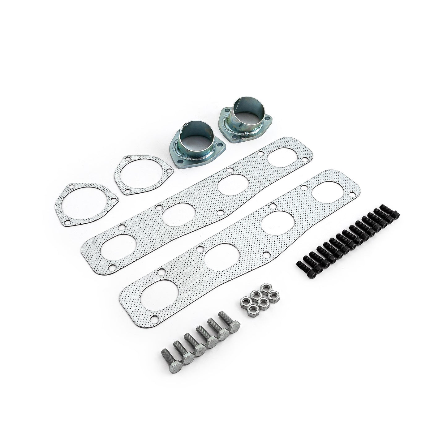 Chrysler Hemi 331 392 1 3/4" Tubing Block Hugger Raw Steel Headers