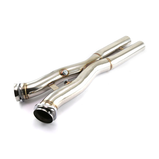 Chevy Corvette 409 de acero inoxidable (2005-2013), base C6 y tubo transversal Z06